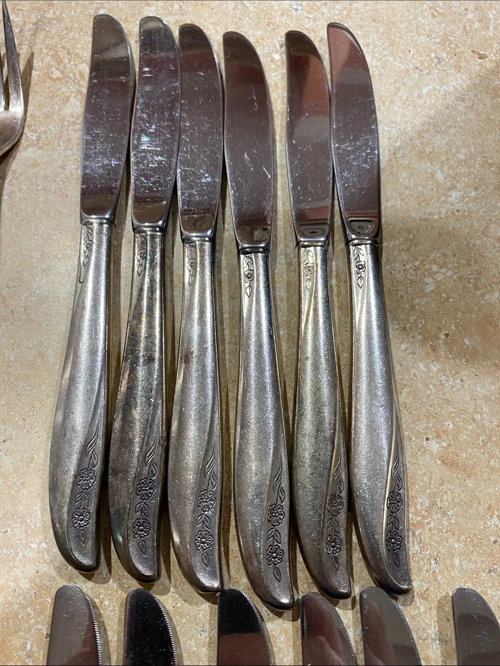29 Pc Oneida Lady Catherine Silverplate Flatware Set Vintage Silverware